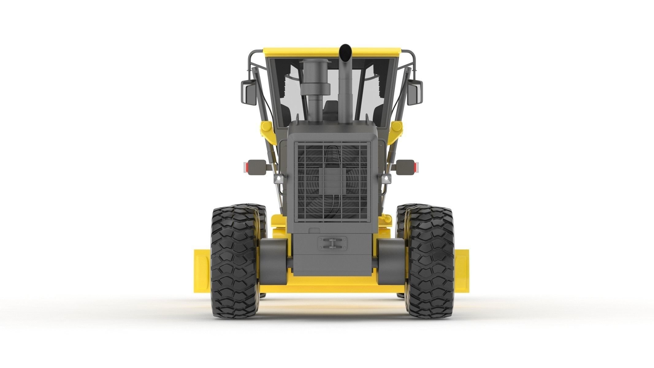 Komatsu GD655 Motor Grader 3D model_5