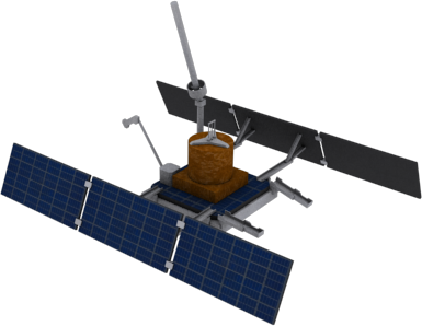 ALSEP and Lunar Module Low-poly 3D model_2