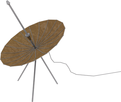 ALSEP and Lunar Module Low-poly 3D model_7