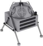 ALSEP and Lunar Module Low-poly 3D model_15