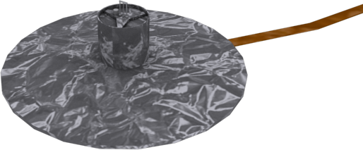 ALSEP and Lunar Module Low-poly 3D model_6