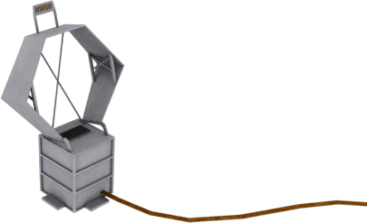 ALSEP and Lunar Module Low-poly 3D model_14