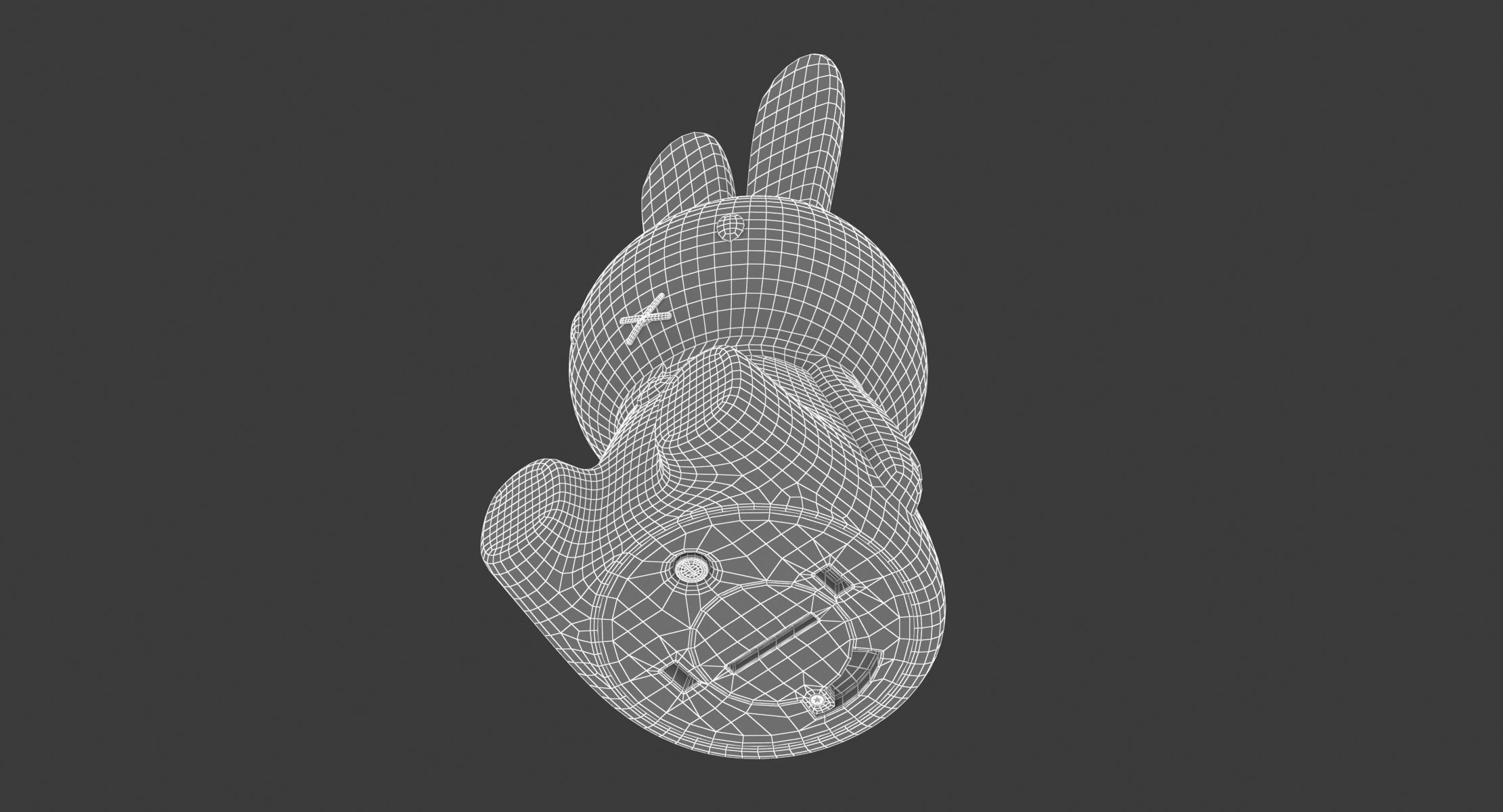  Miffy Lamp 3D model_9