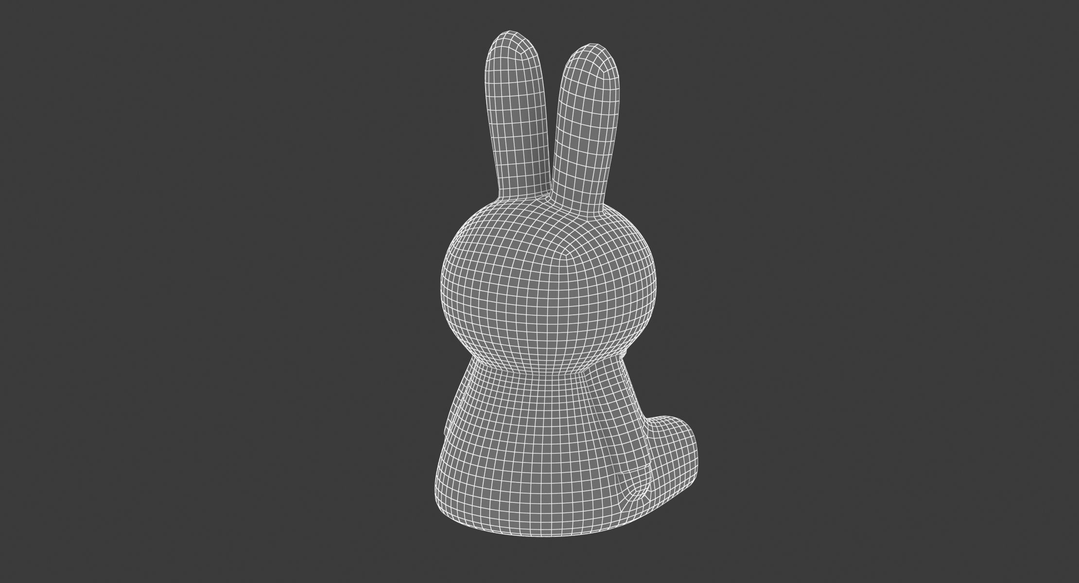  Miffy Lamp 3D model_6