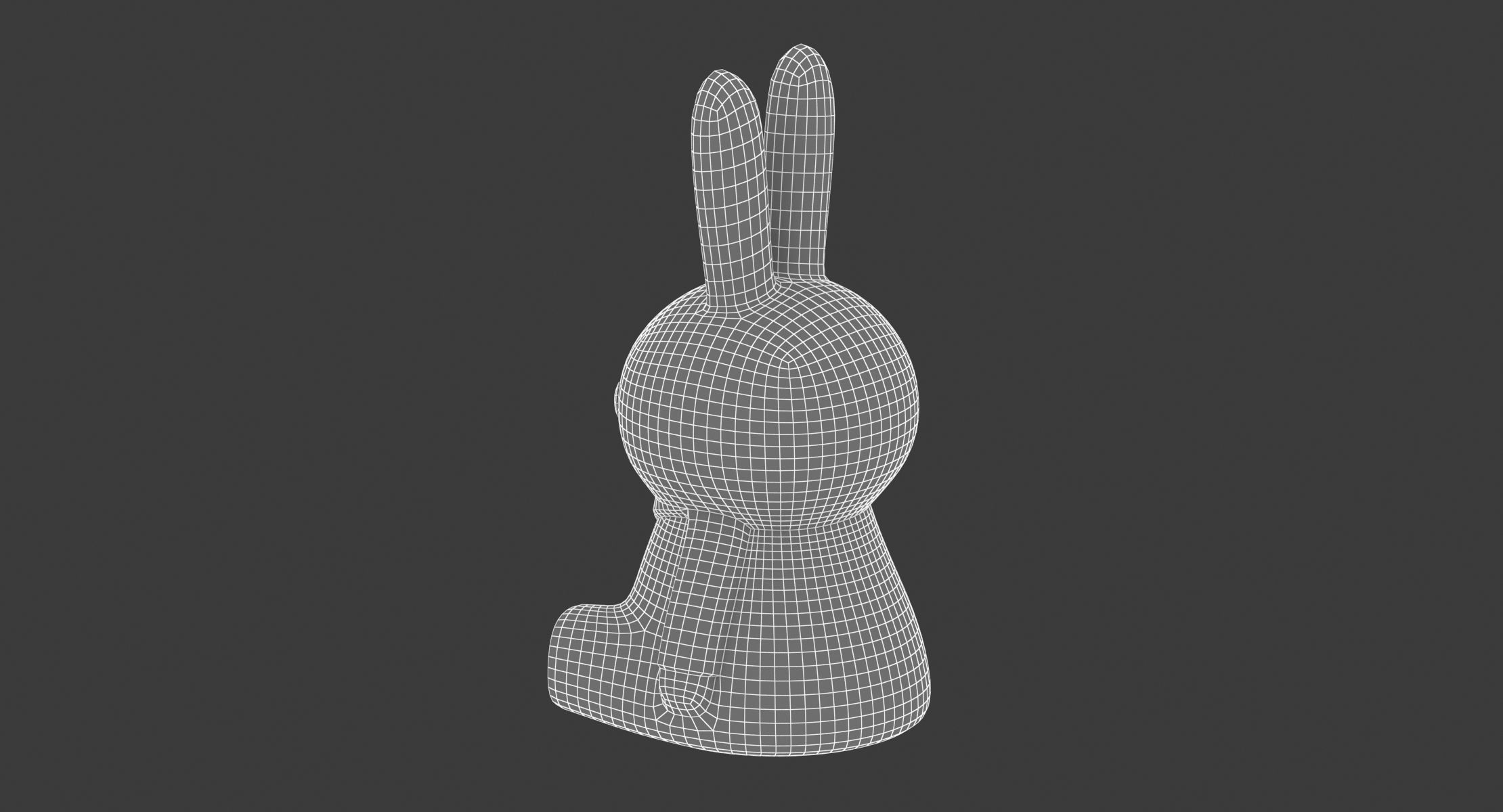  Miffy Lamp 3D model_8
