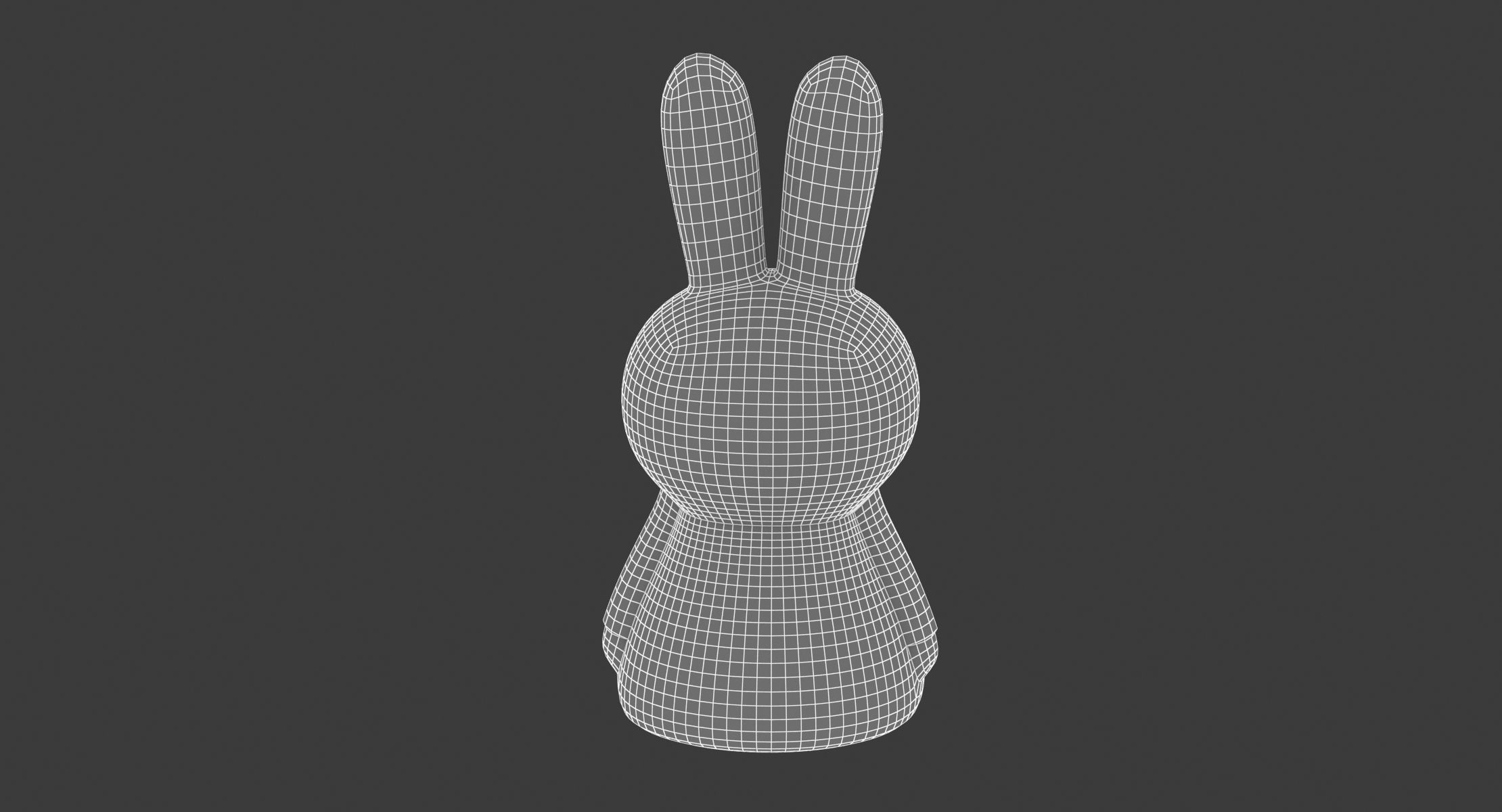  Miffy Lamp 3D model_7
