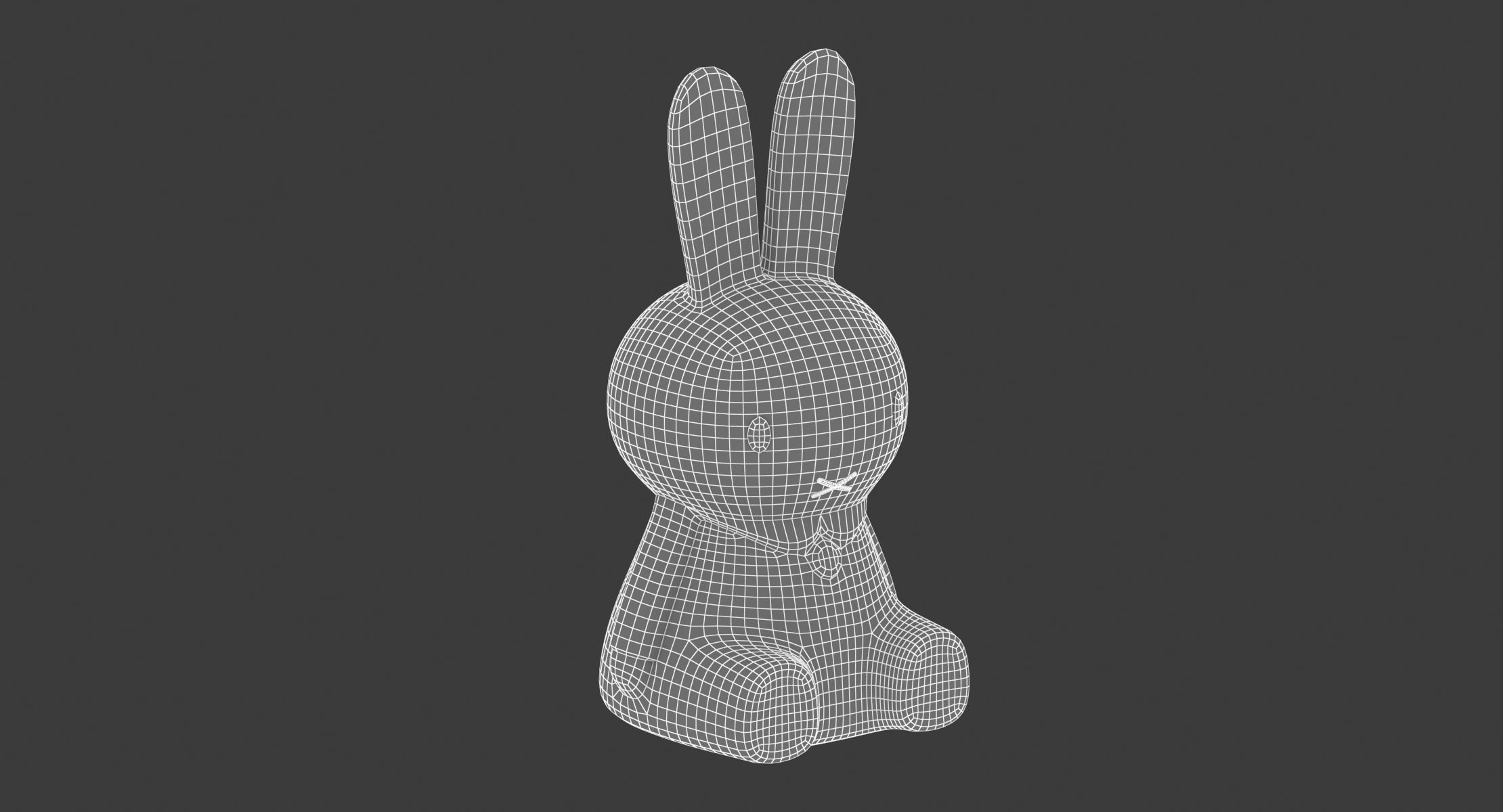  Miffy Lamp 3D model_5