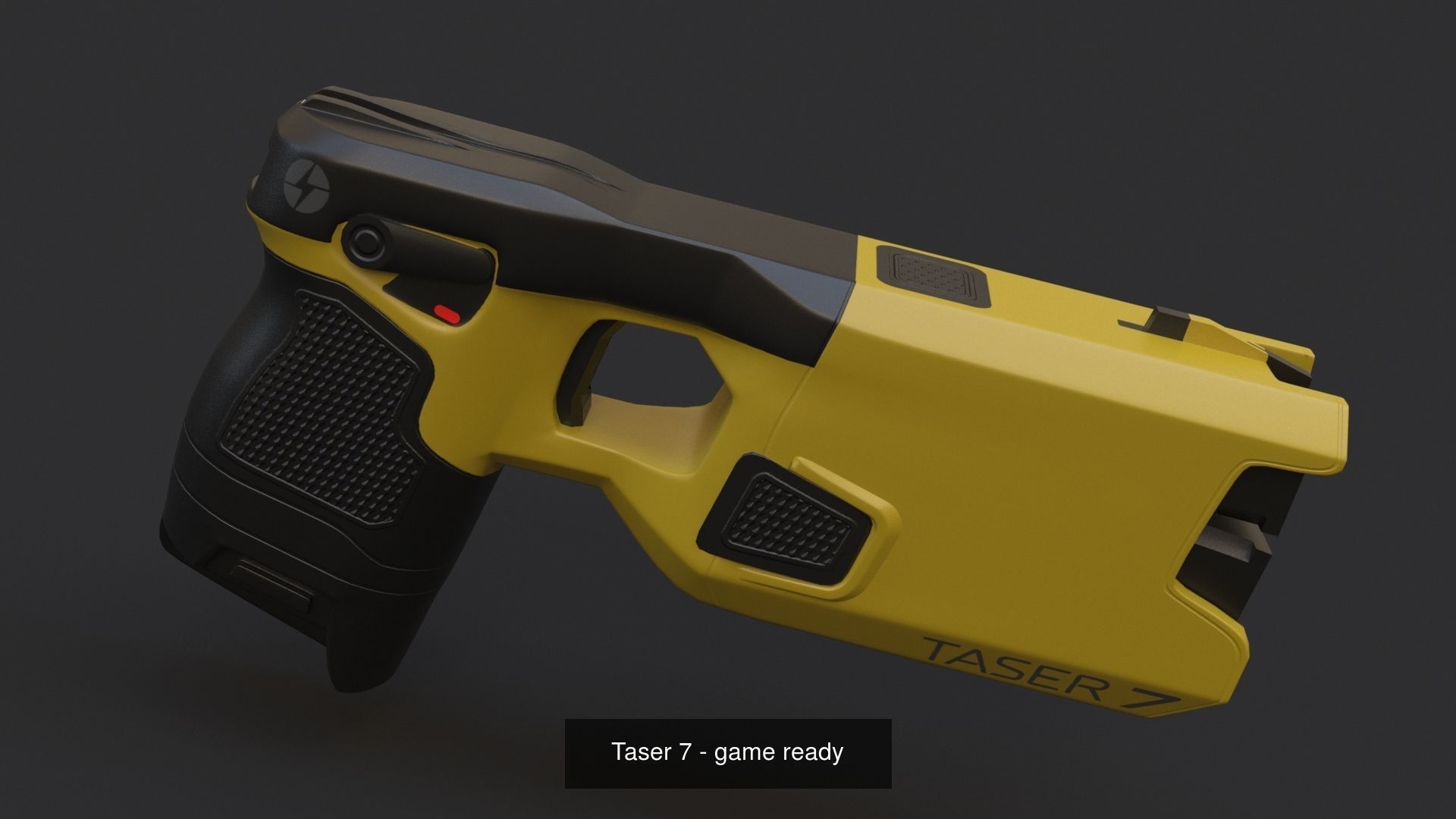 Taser X2 and Taser 7 - Game ready models 3D Model Collection_3