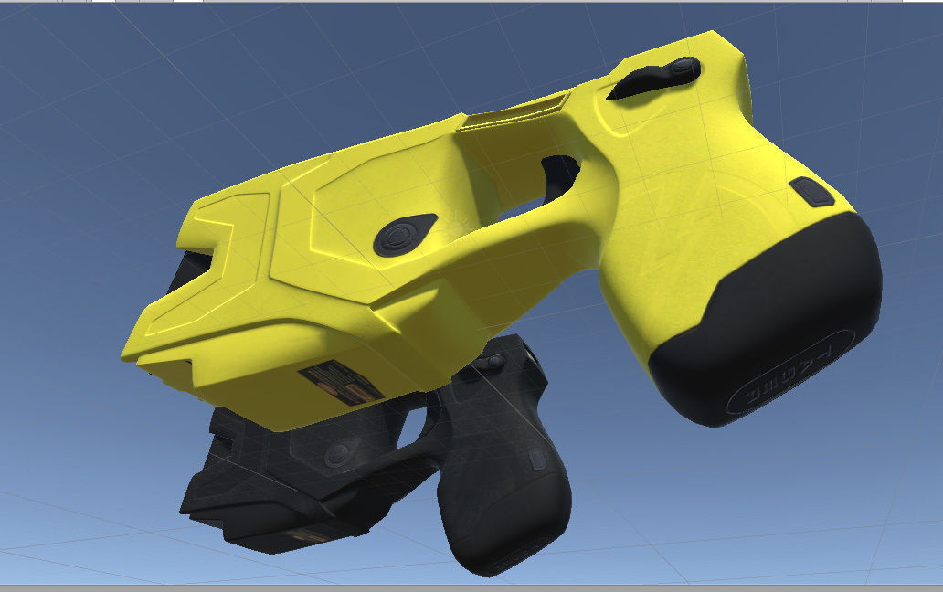 Taser X2 and Taser 7 - Game ready models 3D Model Collection_9