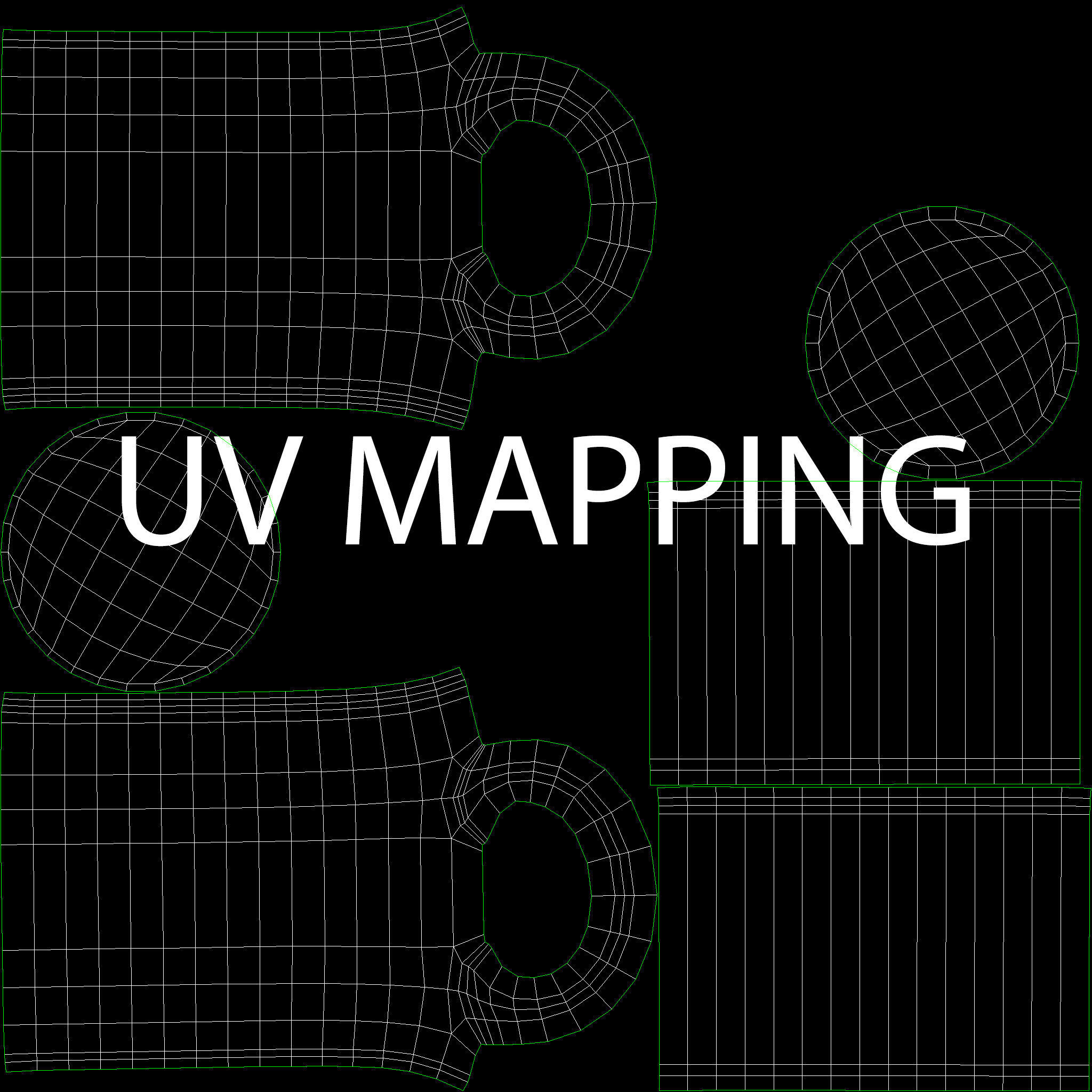 White Mug  Low-poly 3D model_10