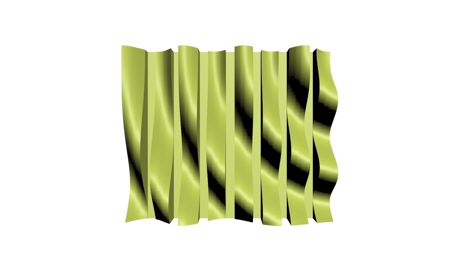 Parametric Wall 3D model_2