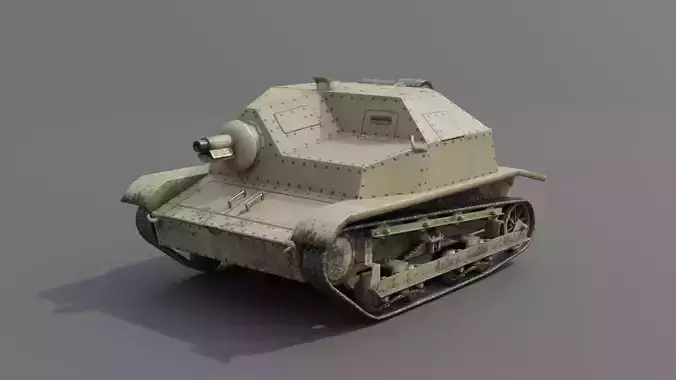  TKS tankette 37mm