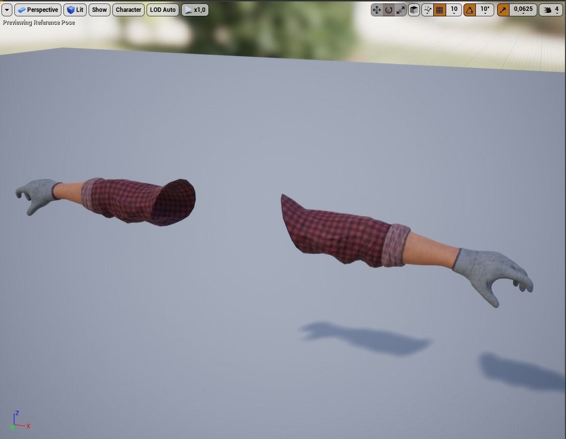 FPS Hands 2 Low-poly 3D model_34