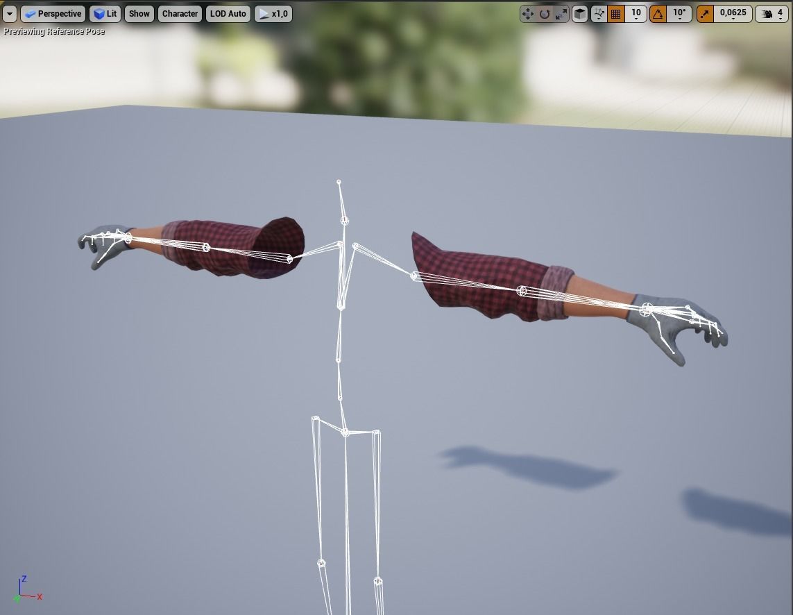 FPS Hands 2 Low-poly 3D model_35