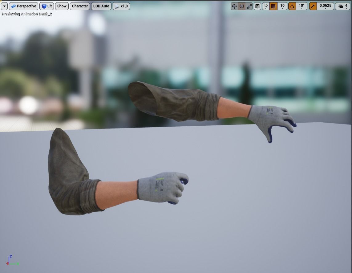 FPS Hands 2 Low-poly 3D model_21