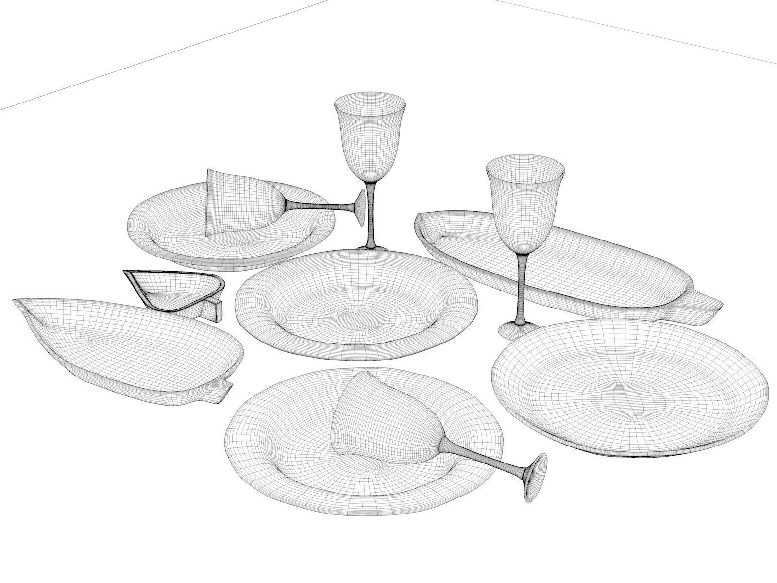 Terra Plates 3D model_4