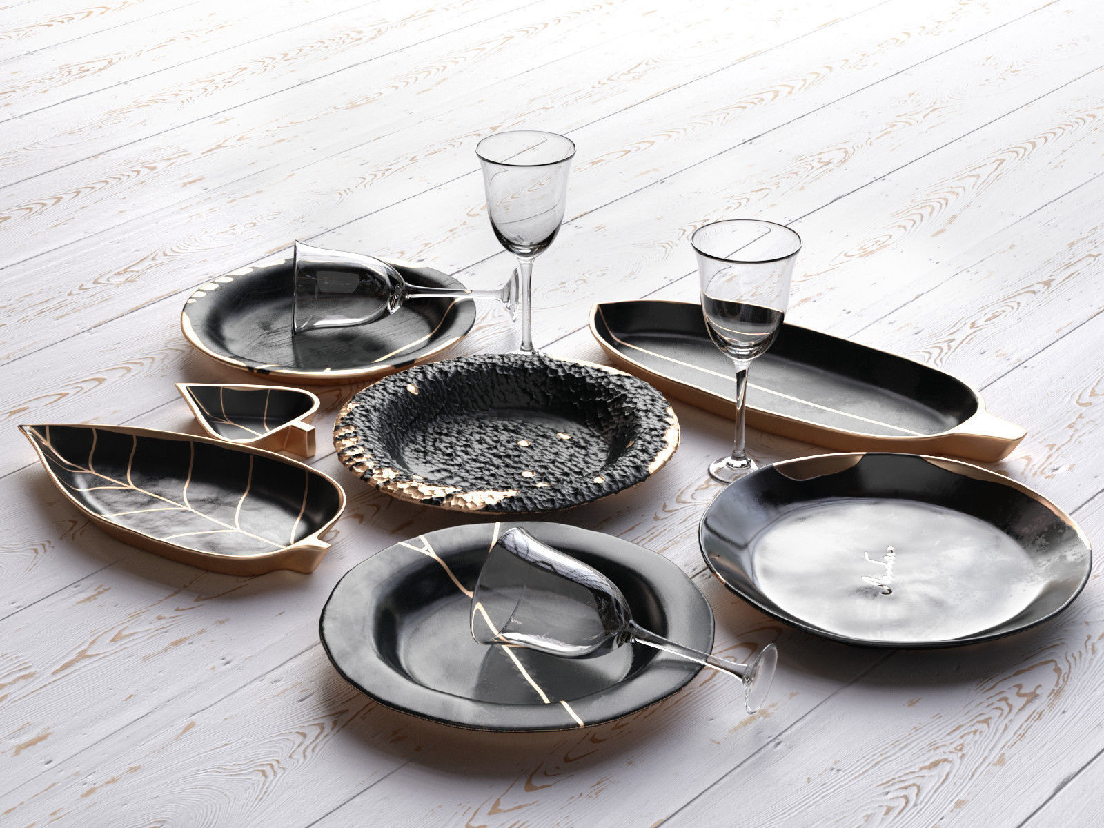 Terra Plates 3D model_2