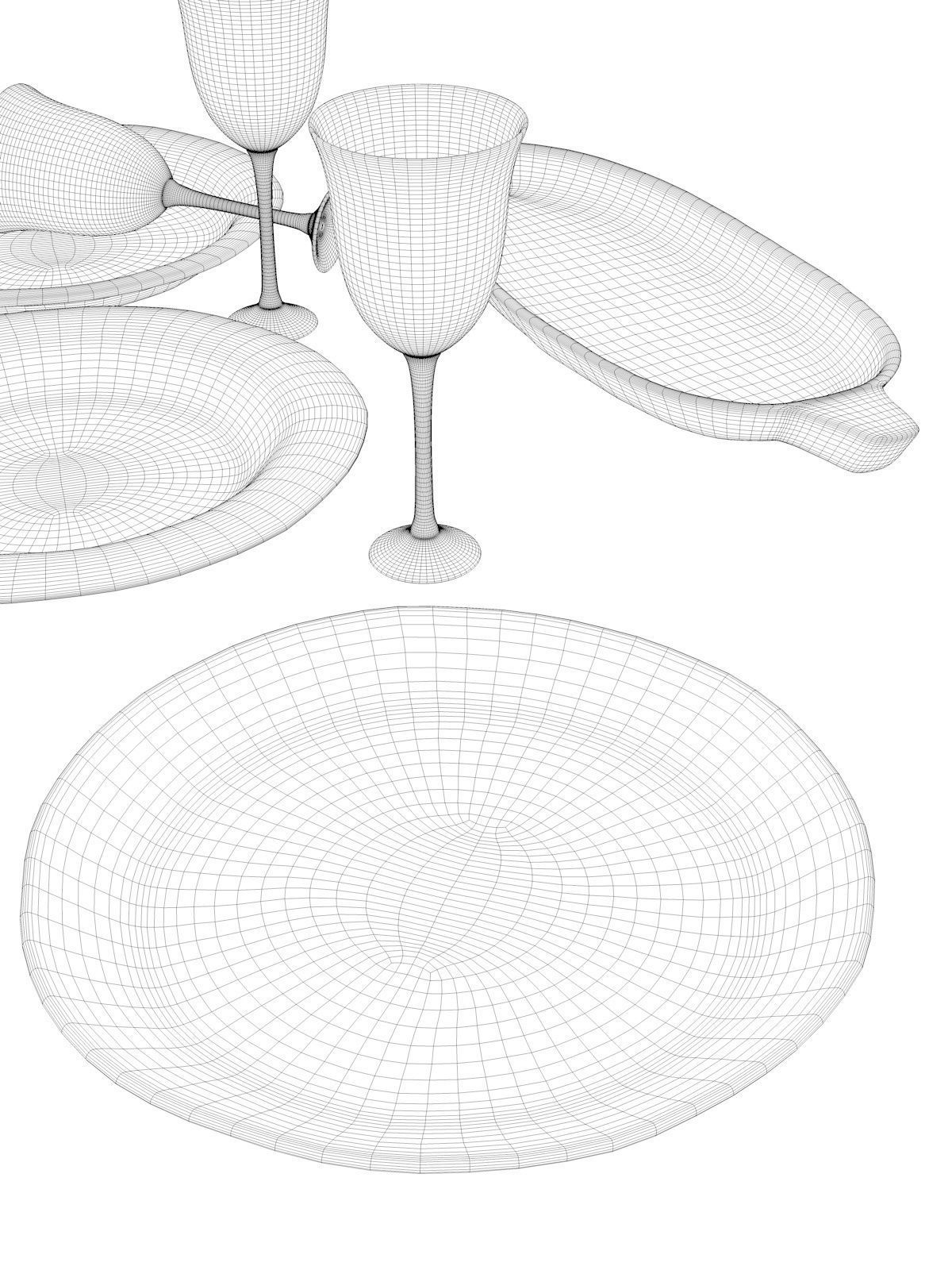 Terra Plates 3D model_5