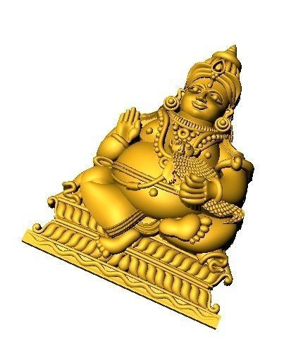 Kuber idol  3D print model_1