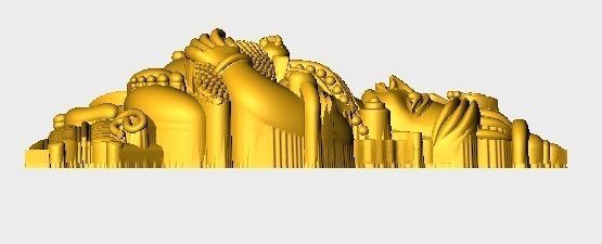 Kuber idol  3D print model_2