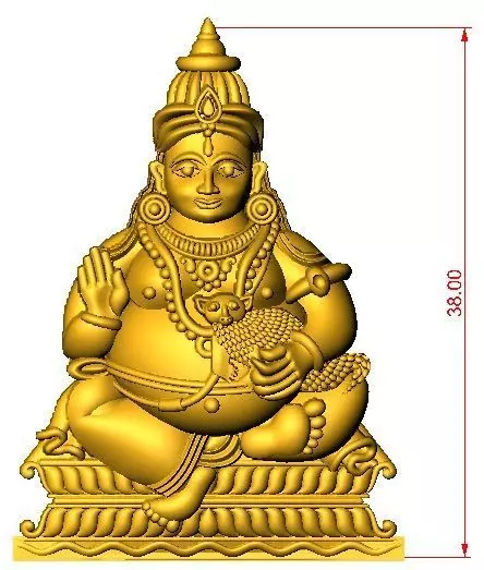 Kuber idol  3D print model_0