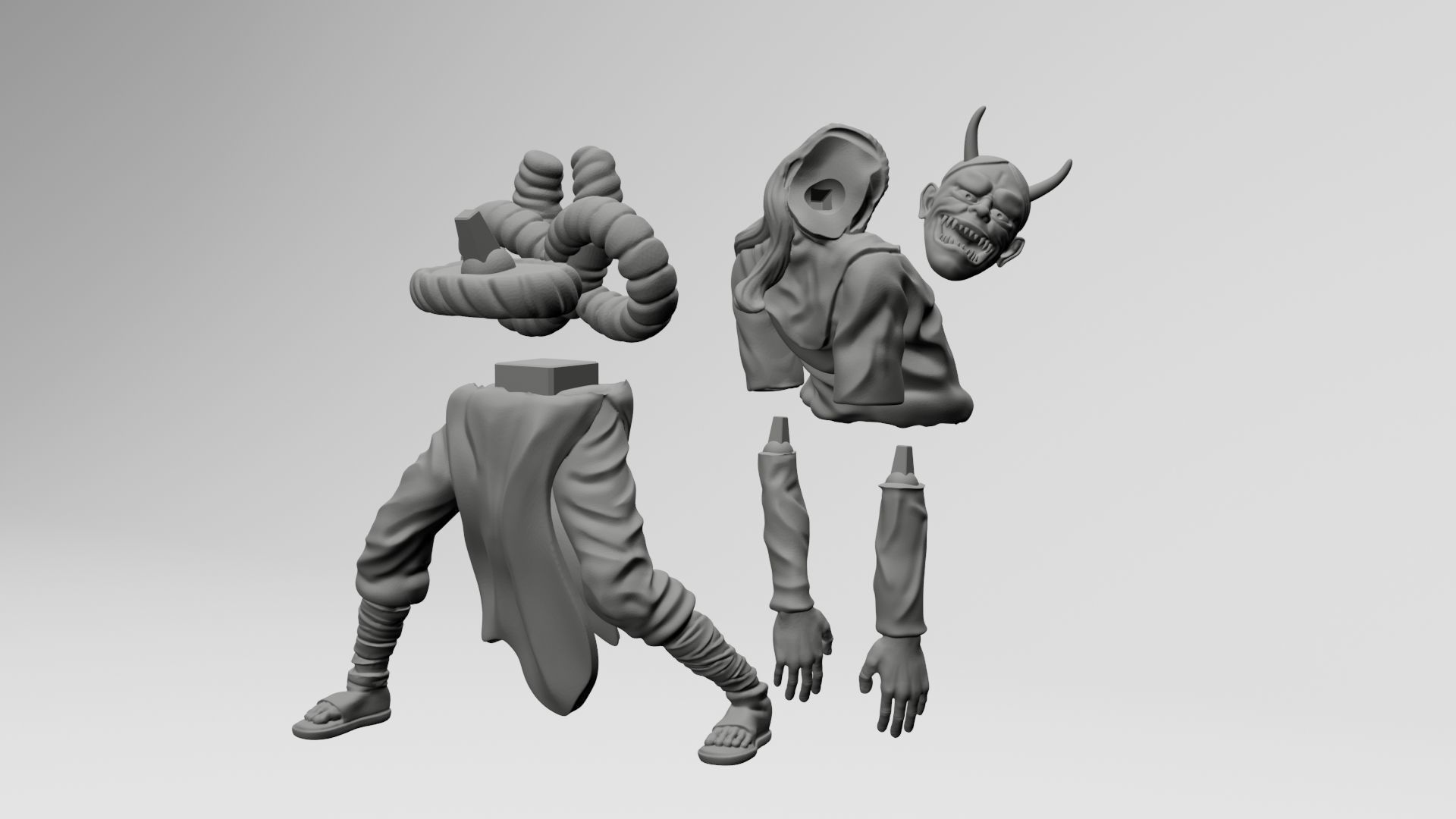 OROCHIMARU SHIKI FUJIN - 3DPRINTING 3D print model_3