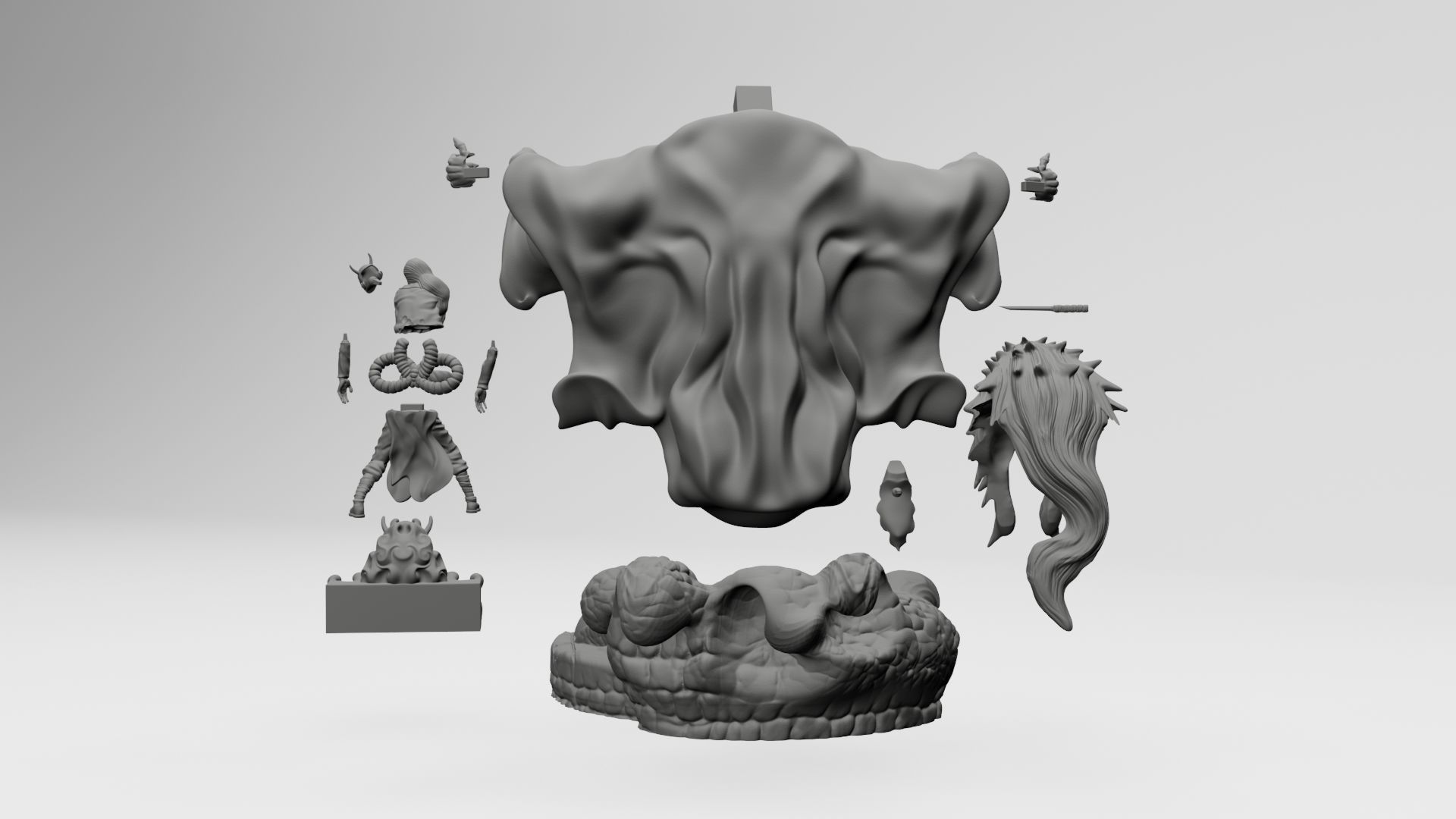 OROCHIMARU SHIKI FUJIN - 3DPRINTING 3D print model_5