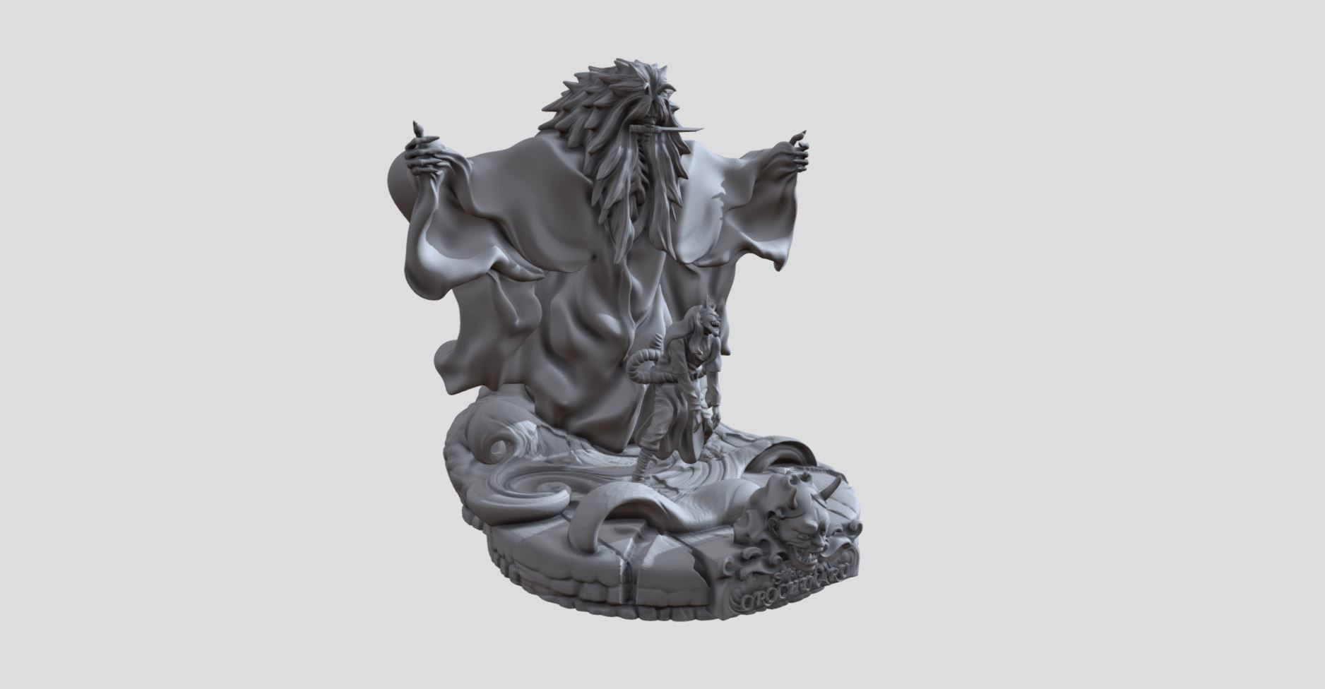 OROCHIMARU SHIKI FUJIN - 3DPRINTING 3D print model_7