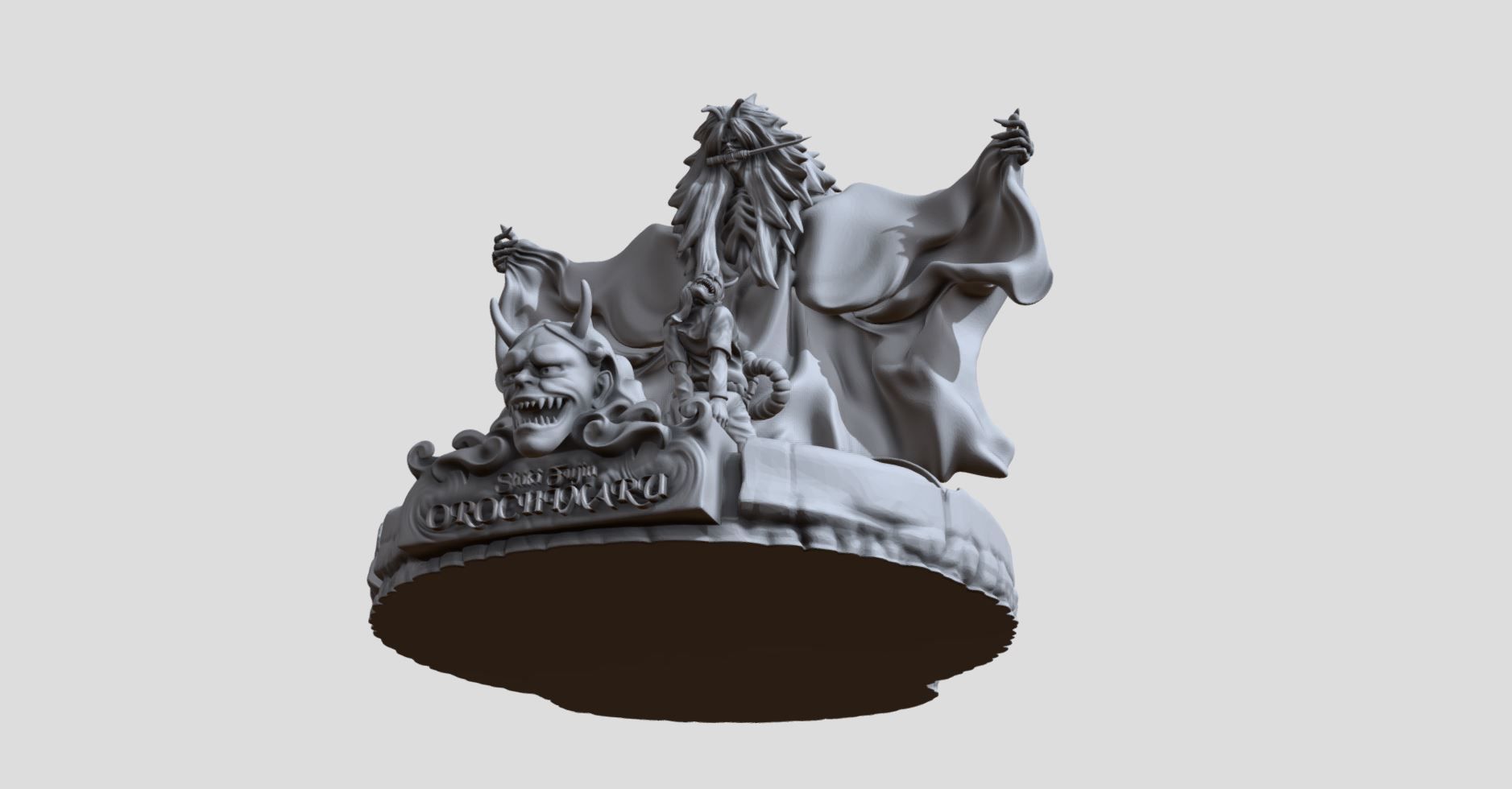 OROCHIMARU SHIKI FUJIN - 3DPRINTING 3D print model_14