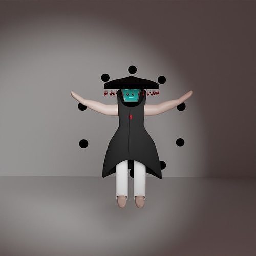 Shaolin Robot 3D model