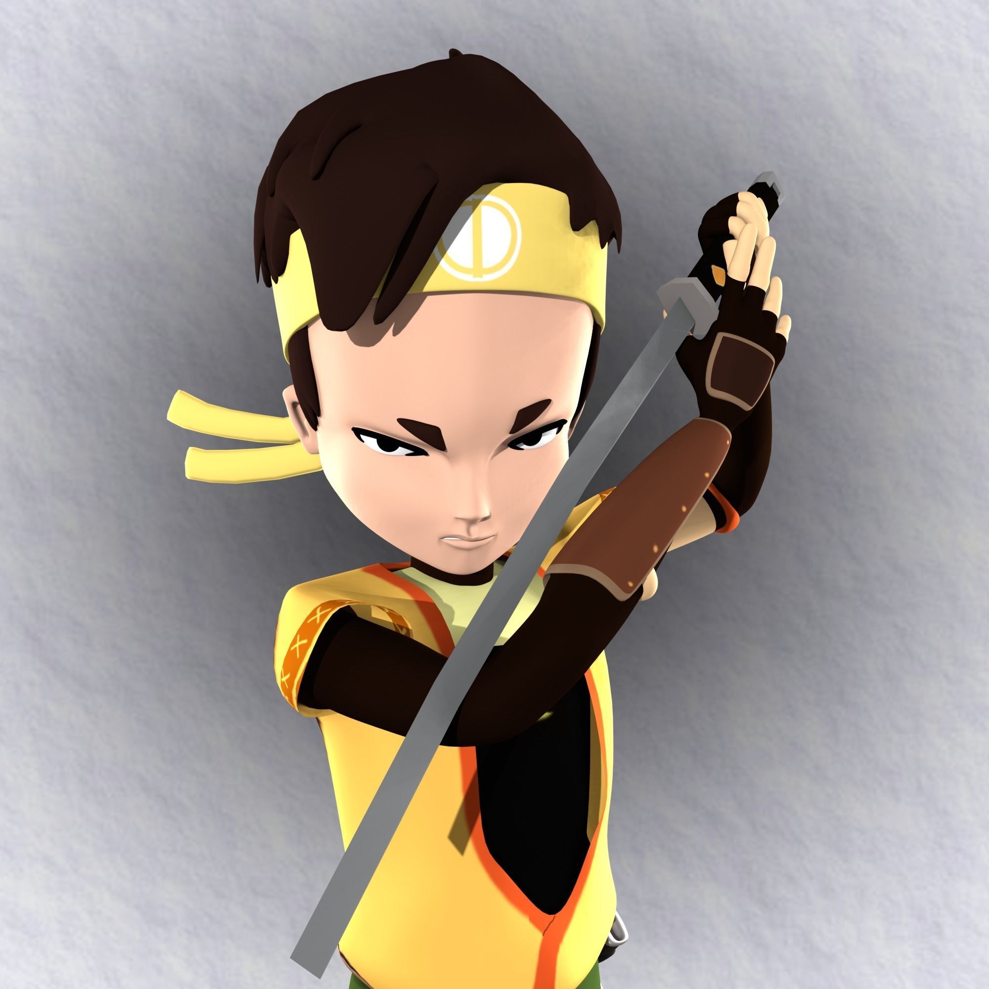 3D Ulrich model 3D model_3