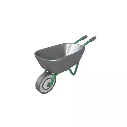 Cartoon Wheelbarrow v1 002