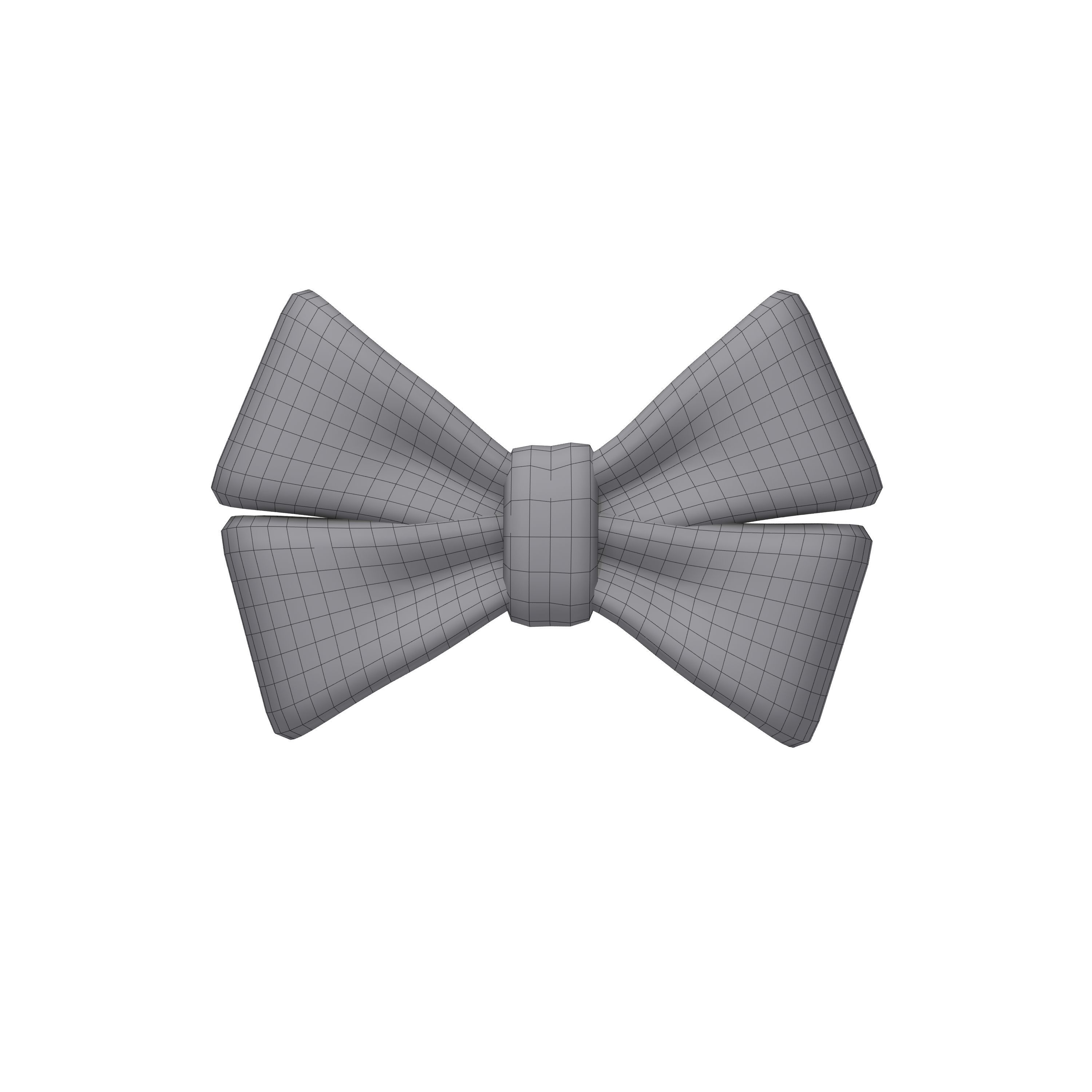 Bow tie 3D model_6
