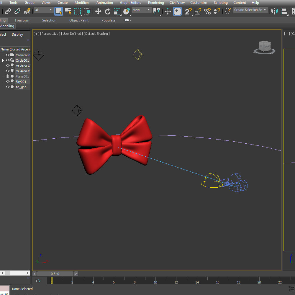 Bow tie 3D model_14