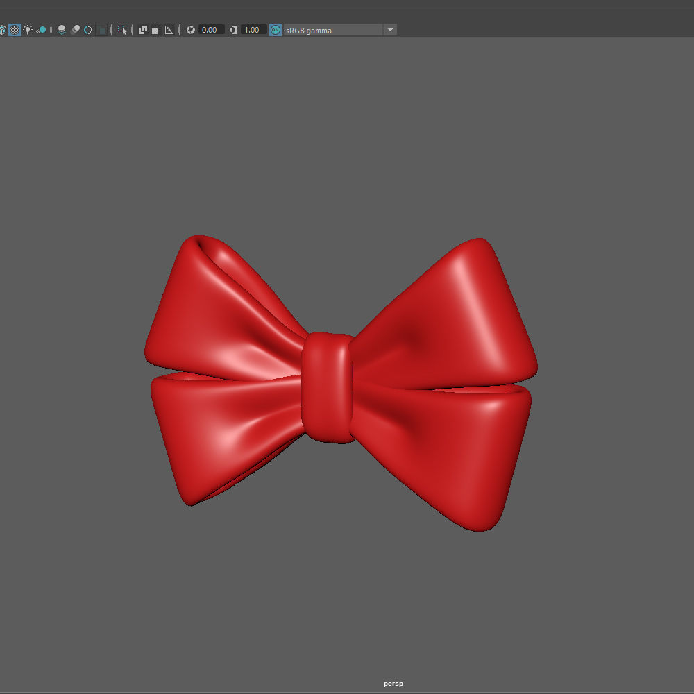 Bow tie 3D model_12