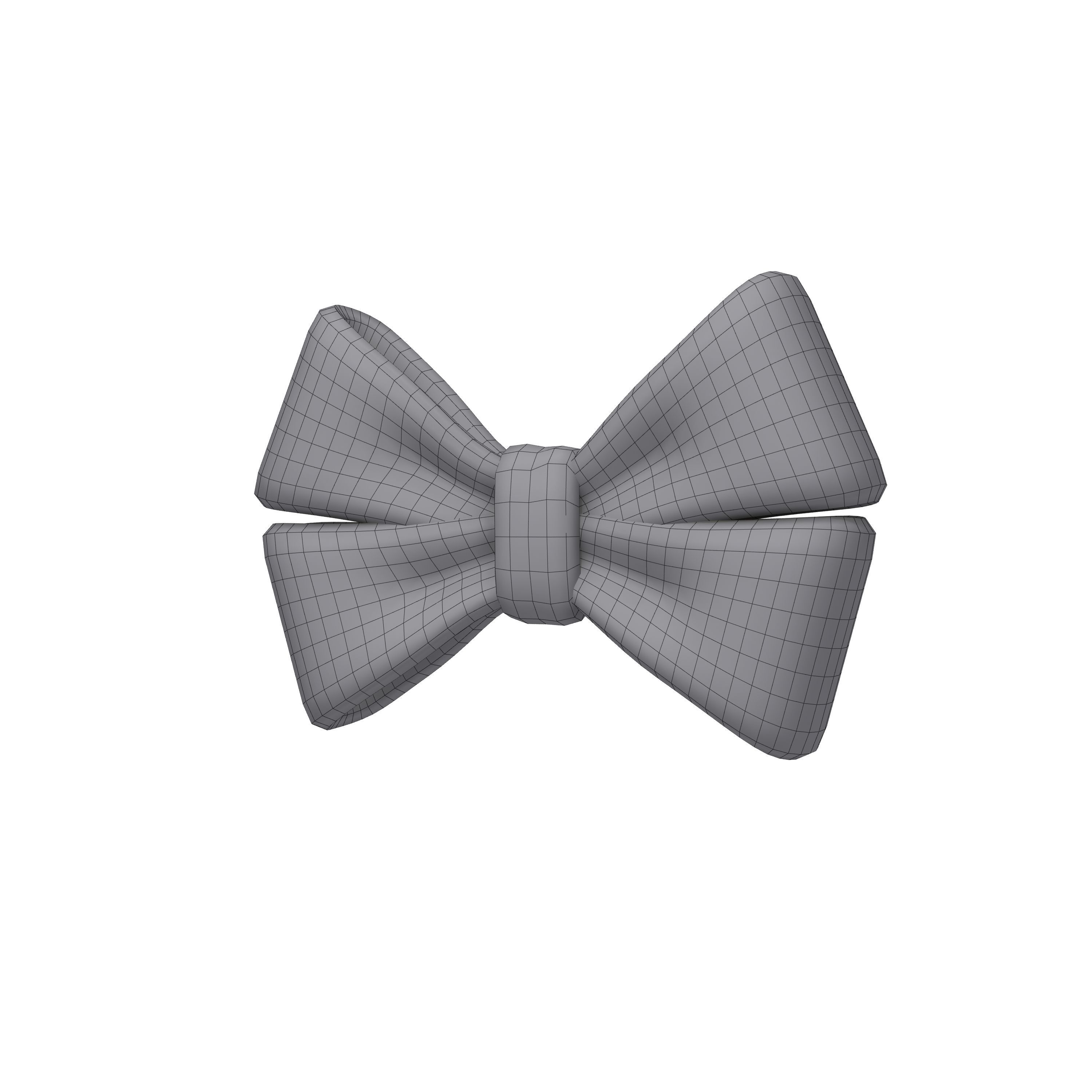 Bow tie 3D model_7