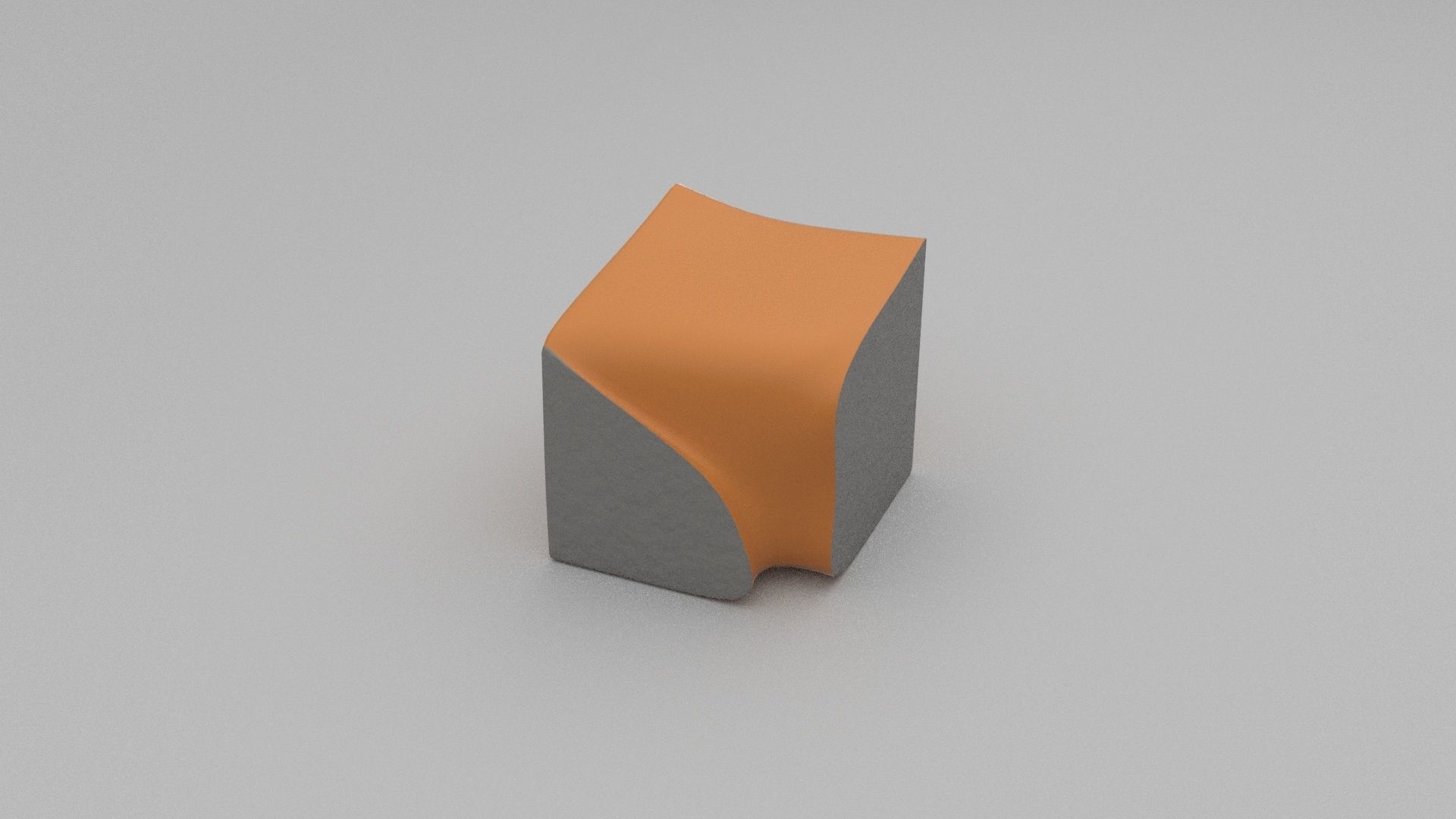 Eroded Stool Low-poly 3D model_4