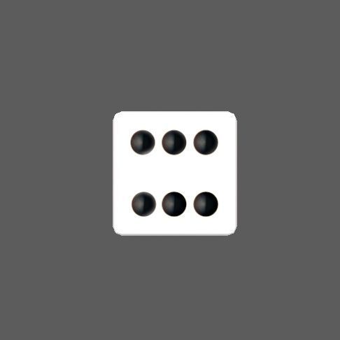 Dice01 dice Low-poly 3D model_7