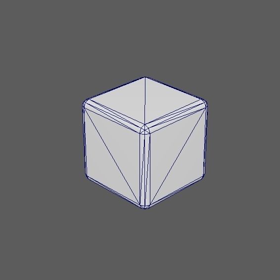 Dice01 dice Low-poly 3D model_11