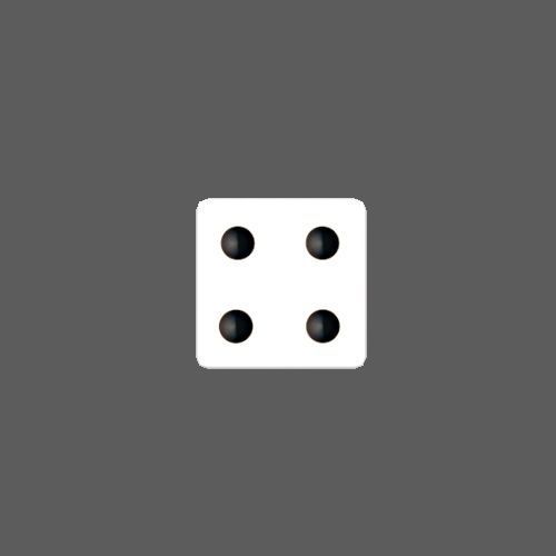 Dice01 dice Low-poly 3D model_5