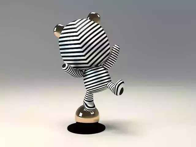 teddy bear sculpture 