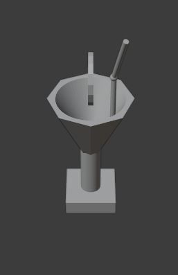 Wineglass martini glass no Free 3D print model_3