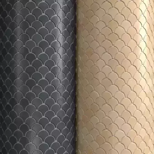 Materials 16- Fish scale tiles PBR