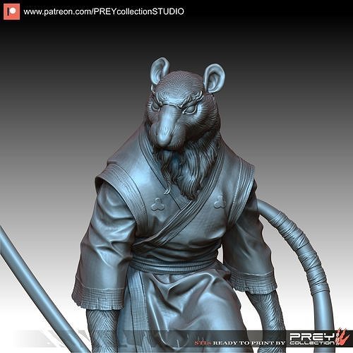 MASTER RAT  3D print model