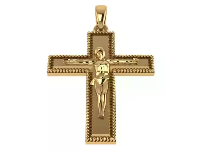 Cross Pendant 29 stl