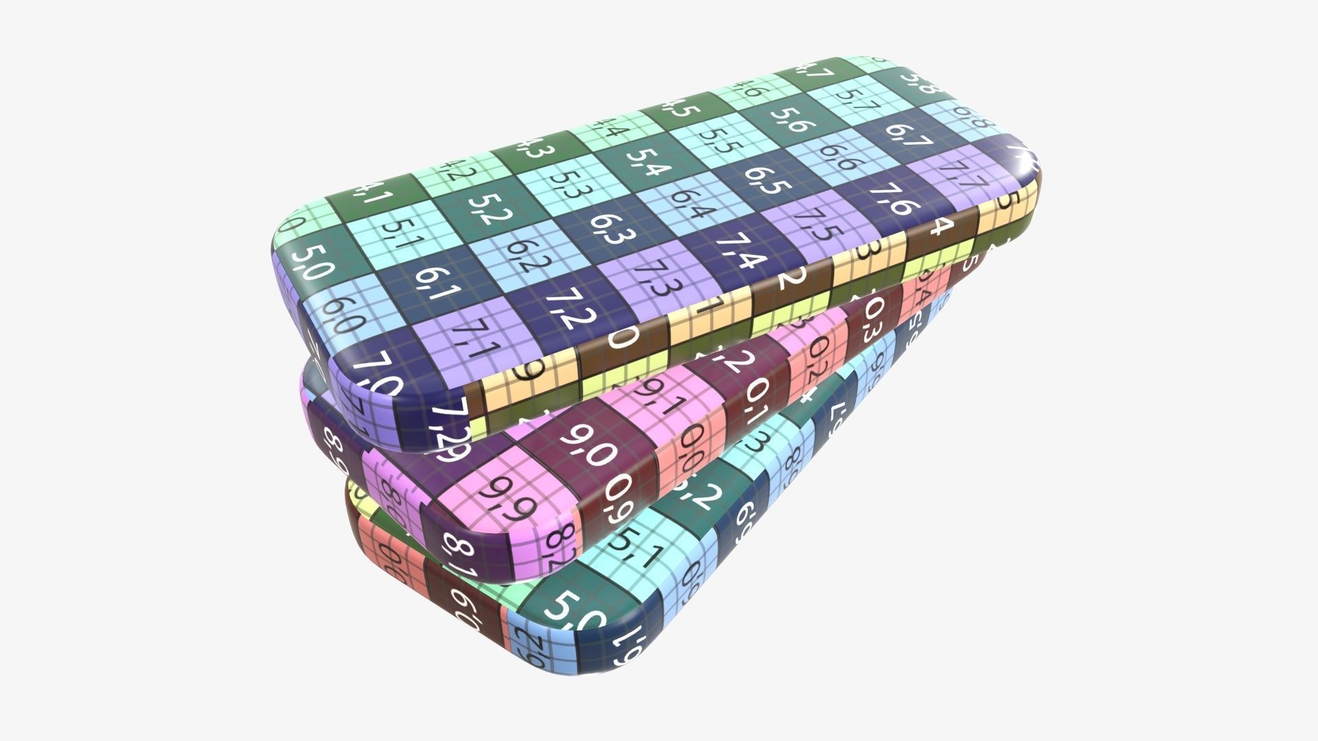 Gold bars 01 3D model_11