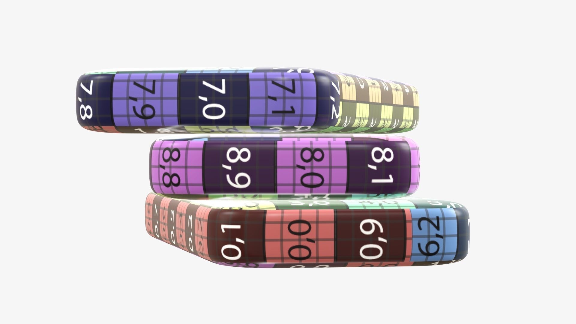 Gold bars 01 3D model_14