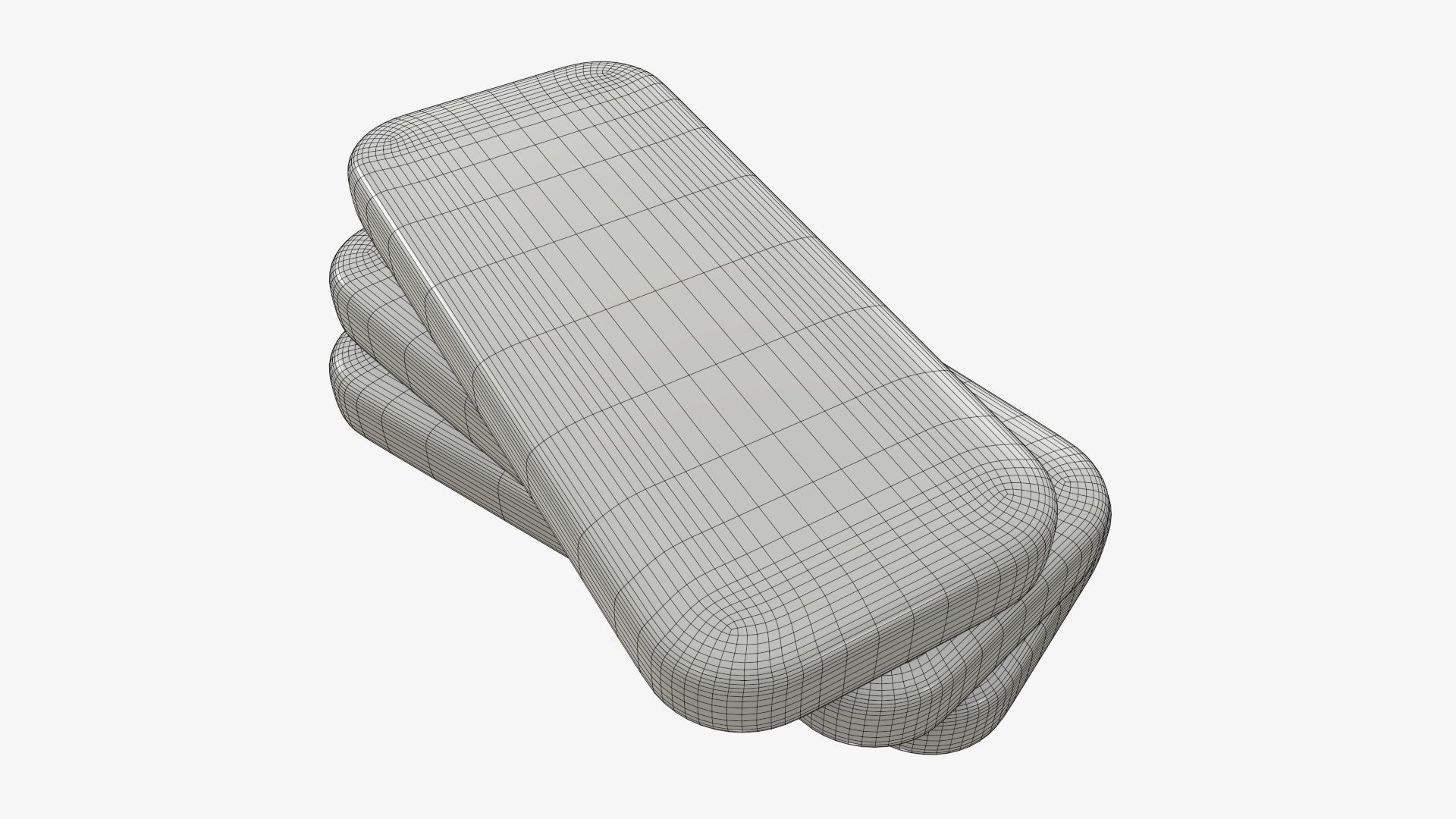 Gold bars 01 3D model_5