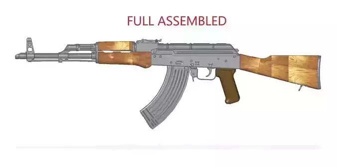 AKM 6P1 3D model