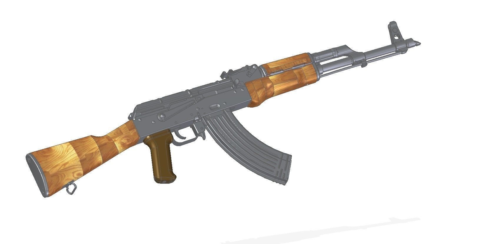 AKM 6P1 3D model_8